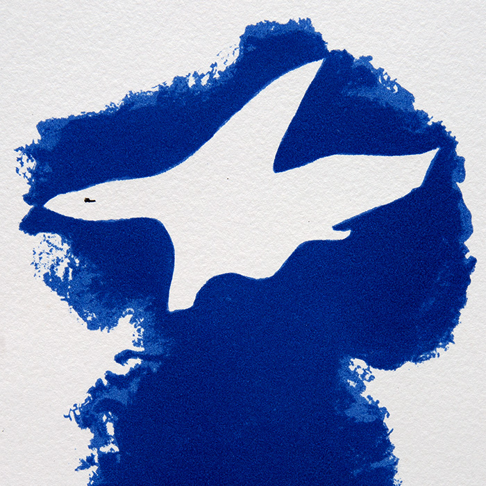 Georges Braque, "Le Tir à l'Arc", lithographie sur papier, signée et annotée HC, de 1960 - Detail D1