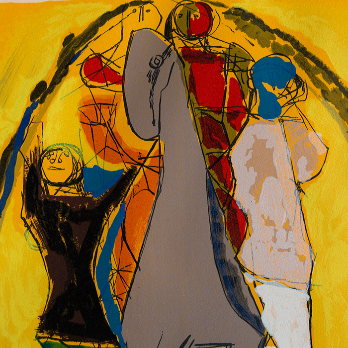 Marino Marini (1901-1980), Magia - 1979 - Detail D1