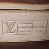 Louis Vuitton  Alma Editions Limitées  Azzedine Alaia Collaboration Centenaire handbag  foal  and brown monogram canvas - Detail D4 thumbnail