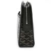 Goyard  Jouvence pouch  in black Goyard canvas  and black leather - Detail D7 thumbnail