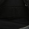 Borsa portadocumenti Louis Vuitton  Porte documents Voyage in tela a scacchi grigia e pelle nera - Detail D2 thumbnail