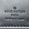 Borsa portadocumenti Louis Vuitton  Porte documents Voyage in tela a scacchi grigia e pelle nera - Detail D3 thumbnail