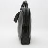 Louis Vuitton  Porte documents Voyage briefcase  in grey damier graphite canvas  and black leather - Detail D6 thumbnail