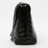 Borsa a tracolla Saint Laurent  Loulou in pelle trapuntata a zigzag nera - Detail D6 thumbnail