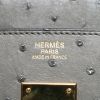 Hermès  Birkin 30 cm handbag  in grey ostrich leather - Detail D3 thumbnail