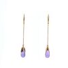 Pomellato  earrings in pink gold and amethyst - 360 thumbnail
