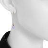 Pomellato  earrings in pink gold and amethyst - Detail D1 thumbnail
