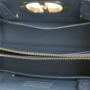 Dior  30 Montaigne handbag  in blue grained leather - Detail D3 thumbnail