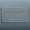 Dior  30 Montaigne handbag  in blue grained leather - Detail D4 thumbnail