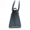 Bolso de mano Dior  30 Montaigne en cuero granulado azul - Detail D7 thumbnail