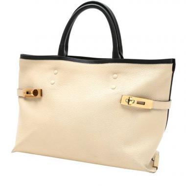 Borsa Chloé  Charlotte in pelle beige e nera