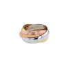 Cartier Trinity large model ring in 3 golds, size 52 - 00pp thumbnail