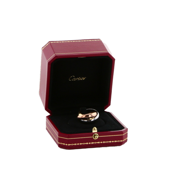 Cartier Trinity large model ring in 3 golds, size 52 - Detail D2