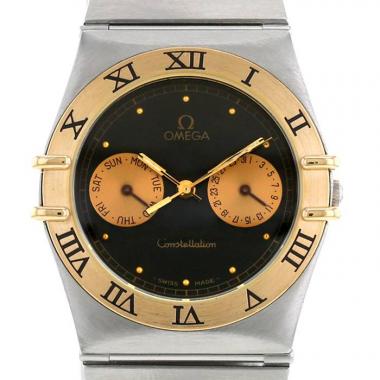 Montre Omega Constellation en or et acier Ref: Omega - 3961070  Vers 1990