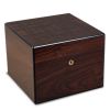 Hermès, Cigars humidor, in wood, golden trim, signed, from the 2000's - Detail D1 thumbnail