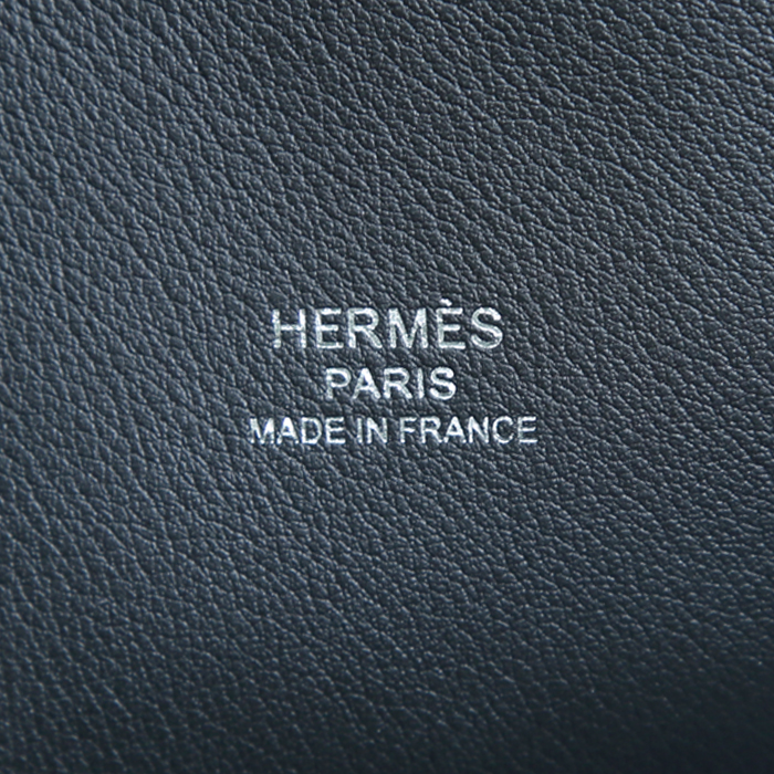 Hermès  Bolide 25 cm handbag  in black epsom leather - Detail D4