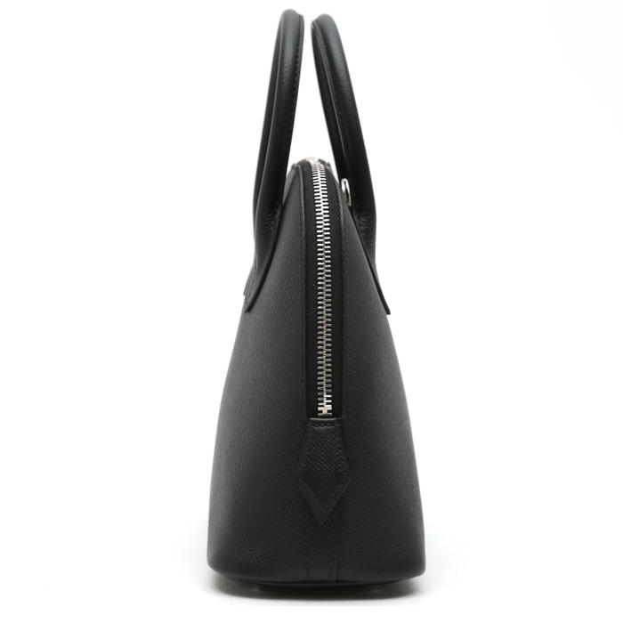 Borsa Hermès  Bolide 25 cm in pelle Epsom nera - Detail D7