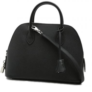 Borsa Hermès  Bolide 25 cm in pelle Epsom nera