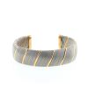 Cartier  bangle in yellow gold and stainless steel - 360 thumbnail