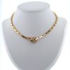 Cartier Agrafe necklace in yellow gold and diamonds - 360 thumbnail