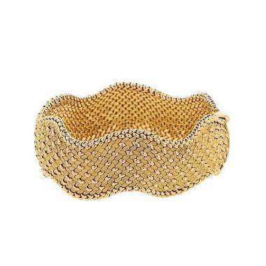 Vintage Georges Lenfant 1970's bracelet in yellow gold