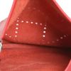 Sac bandoulière Hermès  Evelyne moyen modèle  en cuir togo rouge - Detail D3 thumbnail