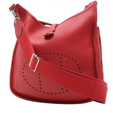Hermes Marwari Bag in Red Togo Leather