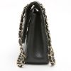 Chanel  Timeless Jumbo handbag  in black quilted grained leather - Detail D5 thumbnail