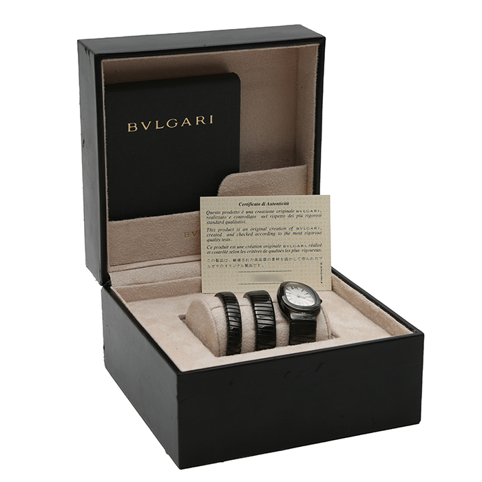 Bulgari Serpenti "MAD" in blackened steel Circa 2000 - Detail D2