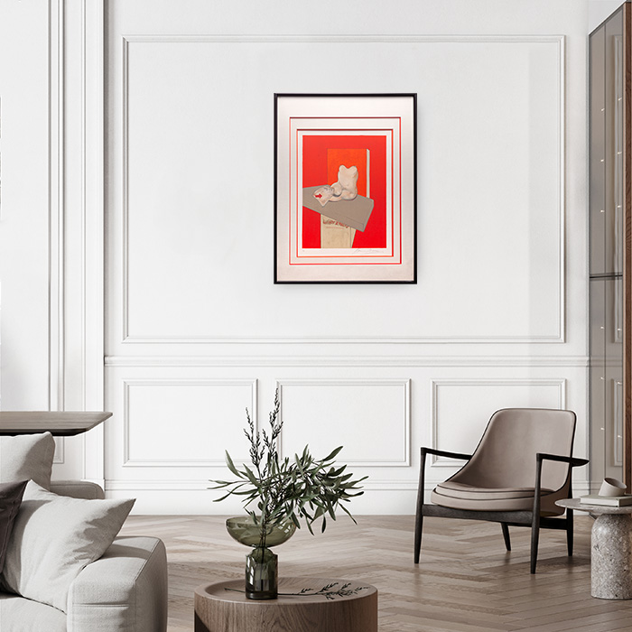 Francis Bacon (1909-1992), Étude du corps humain d'après Ingres - 1984 - Detail D4