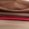 Dior  Promenade shoulder bag  in powder pink leather cannage - Detail D3 thumbnail