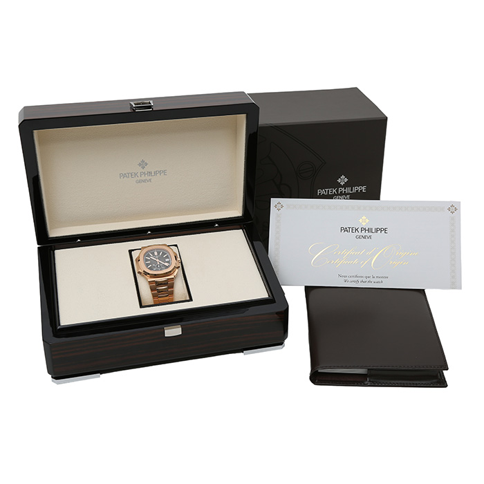 Montre Patek Philippe Nautilus en or rose Ref: Patek Philippe - 5980  Vers 2022 - Detail D2