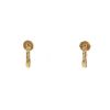 Paire de boucles d'oreilles Cartier Trinity en 3 ors - 360 thumbnail