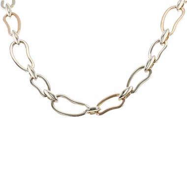 Collier Pomellato Paisley en or blanc et or rose