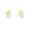 Vintage  earrings for non pierced ears in yellow gold - 00pp thumbnail