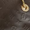 Bolso de mano Louis Vuitton  Artsy en cuero monogram huella marrón - Detail D1 thumbnail