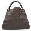 Louis Vuitton  Artsy handbag  in brown empreinte monogram leather - Detail D8 thumbnail