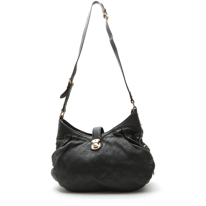 Louis Vuitton XS shoulder bag in brown monogram leather - Detail D2