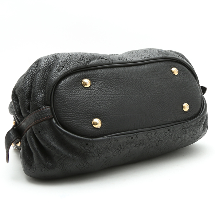 Louis Vuitton XS shoulder bag in brown monogram leather - Detail D5