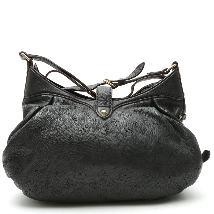 Sac bandoulière Louis Vuitton XS en cuir monogram marron - Detail D8