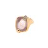 Pomellato Ritratto small model ring in pink gold, quartz and diamonds - 00pp thumbnail
