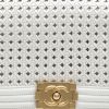 Chanel  Boy shoulder bag  in white quilted leather - Detail D1 thumbnail