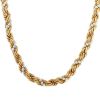 Vintage  necklace in yellow gold and pearls - 00pp thumbnail