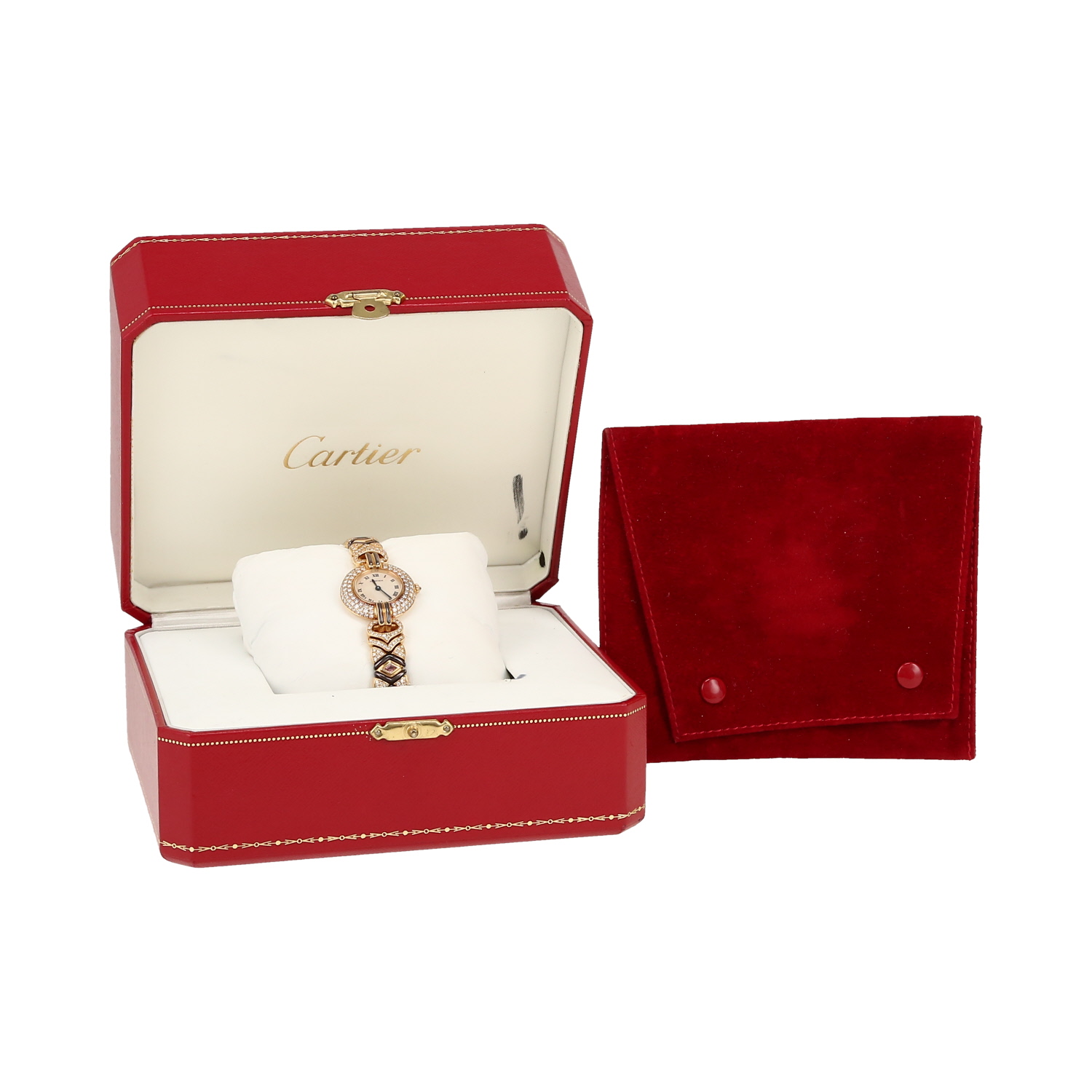 Reloj Cartier Colisee de oro amarillo Ref: Cartier - 881092  Circa 1990