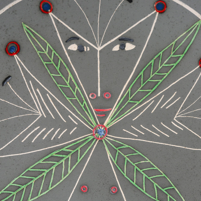 Jean Cocteau (1889-1963) & Atelier Madeline-Jolly, Céramique 'Chevalier de Malte' - 1958 (A.G.183) - Detail D2