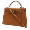 Hermès  Kelly 32 cm handbag  in gold Pecari leather - 00pp thumbnail