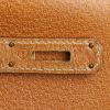 Hermès  Kelly 32 cm handbag  in gold Pecari leather - Detail D4 thumbnail
