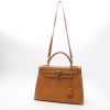 Hermès  Kelly 32 cm handbag  in gold Pecari leather - Detail D9 thumbnail