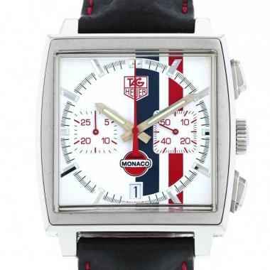 Montre TAG Heuer Monaco en acier Ref: CW2118 Vers 2006 - Édition limitée à 4000 exemplaires