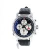 Chopard Mille Miglia Rattrapante  in stainless steel Ref : 8995 Circa 2000 - 360 thumbnail